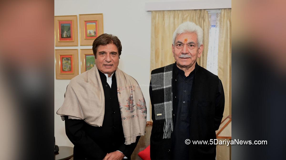 Manoj Sinha, Lieutenant Governor J&K, Jammu, Raj Bhavan, Srinagar, Kashmir, Jammu And Kashmir, Jammu & Kashmir, Raj Babbar, Congress, Indian National Congress