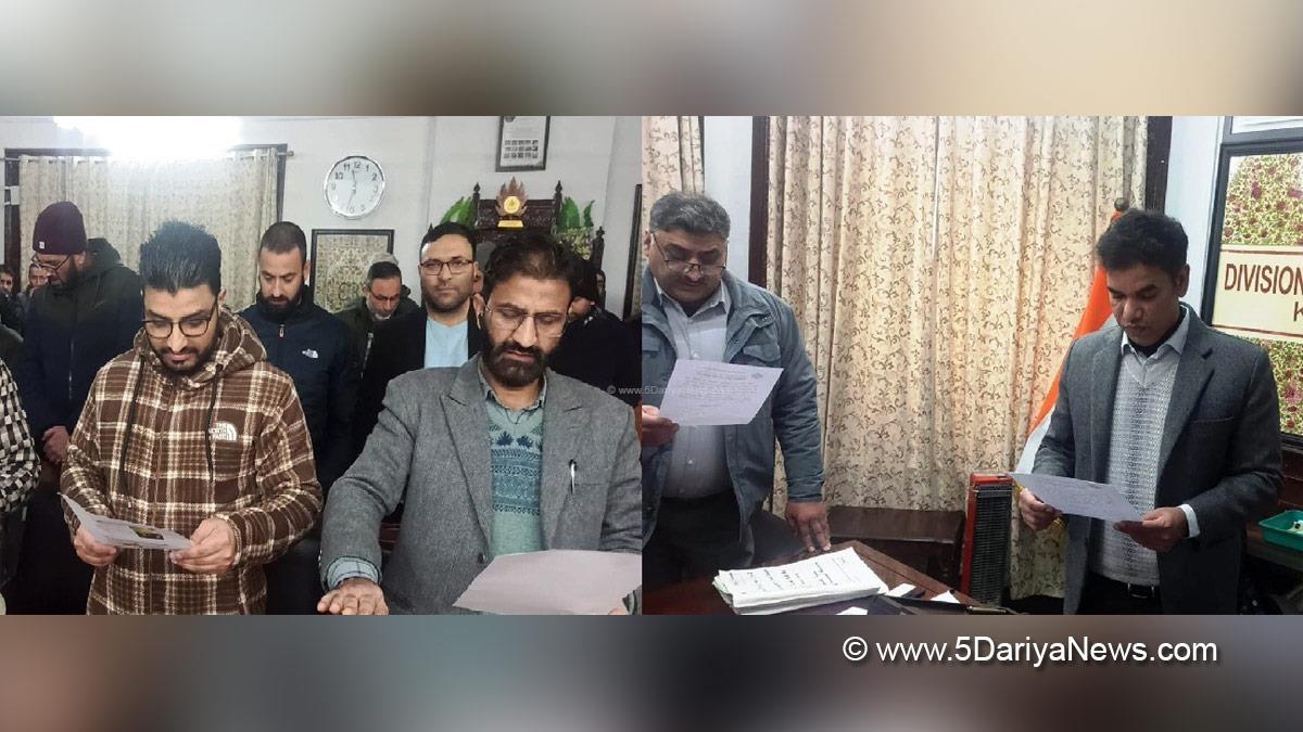 Vijay Kumar Bidhuri, Srinagar, DDC Kashmir, Divisional Commissioner Kashmir, Jammu, Kashmir, Jammu And Kashmir, Jammu & Kashmir, District Administration Srinagar, National Voters Day, 15th National Voters Day