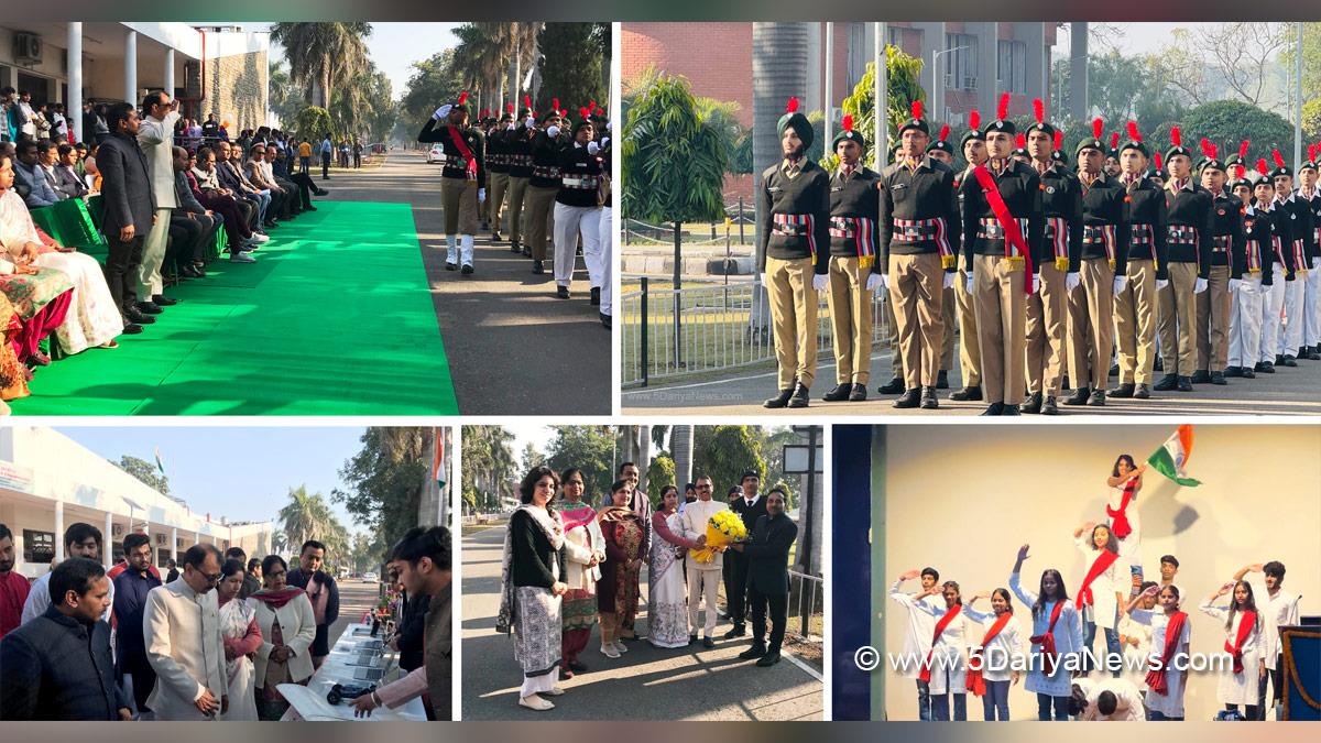 Punjab Engineering College, Punjab Engineering College Chandigarh, PEC Chandigarh, 76th Republic Day,Republic Day of India, Republic Day 2025, Republic Day Parade 2025, National flag