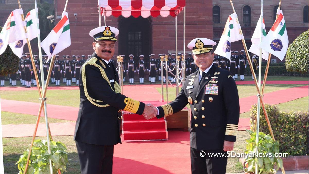 Military, Admiral Muhammad Ali, Chief of Staff, Indonesian Navy, Dinesh K Tripathi, Chief of the Naval Staff, Navy, Indian Navy