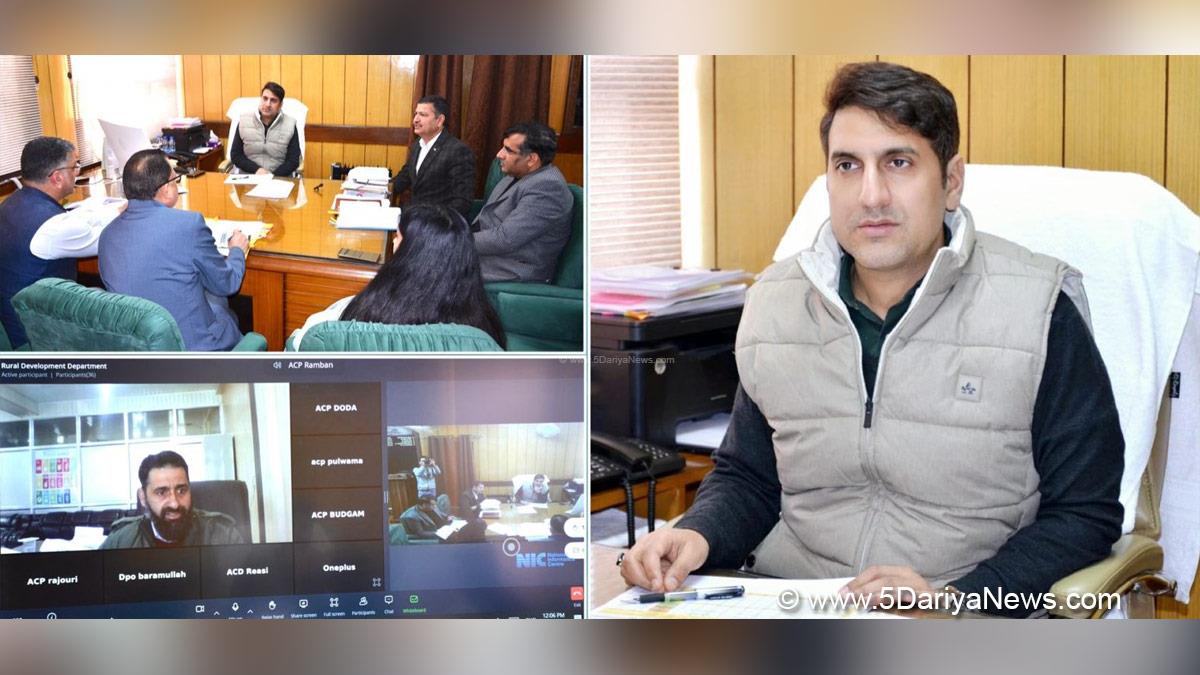 Mohammad Aijaz Asad, Kashmir, Jammu And Kashmir, Jammu & Kashmir, Secretary Rural Development Department and Panchayati Raj