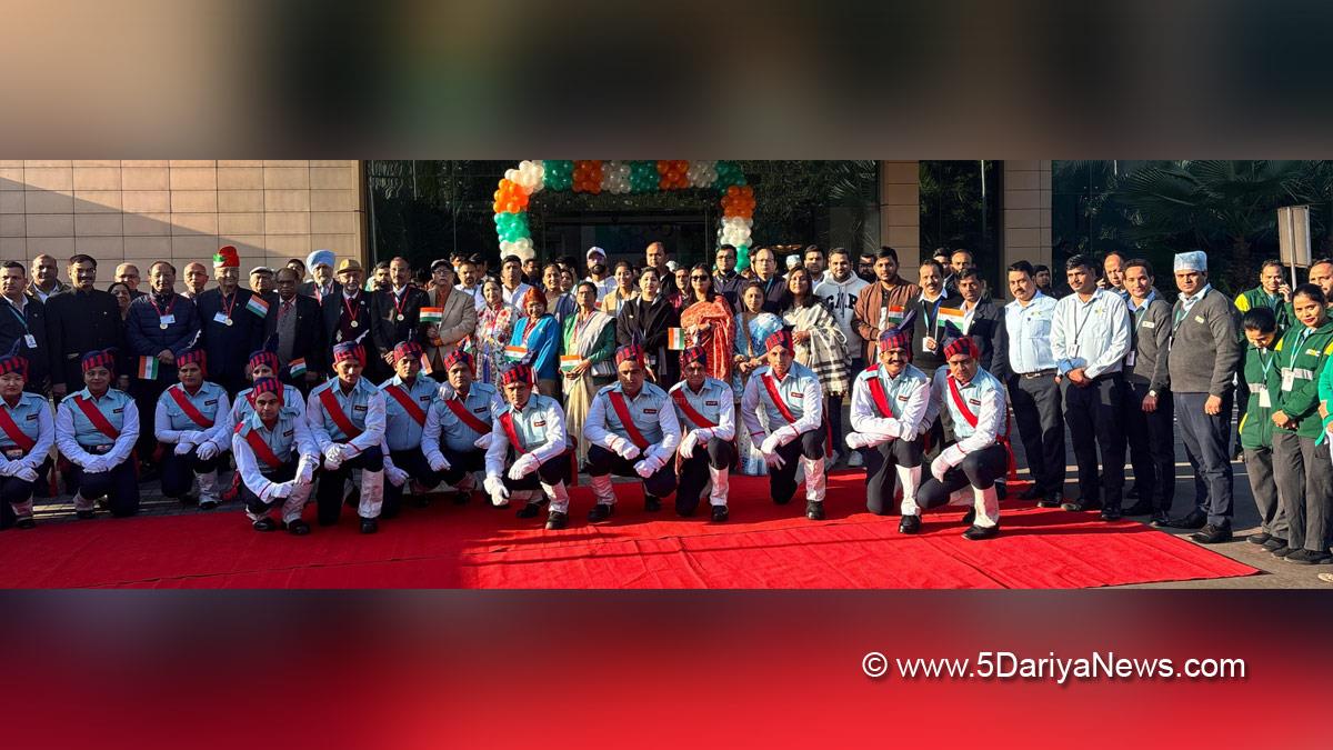 76th Republic Day,Republic Day of India, Republic Day 2025, Republic Day Parade 2025, National flag, HCMCT Manipal Hospital, Dwarka