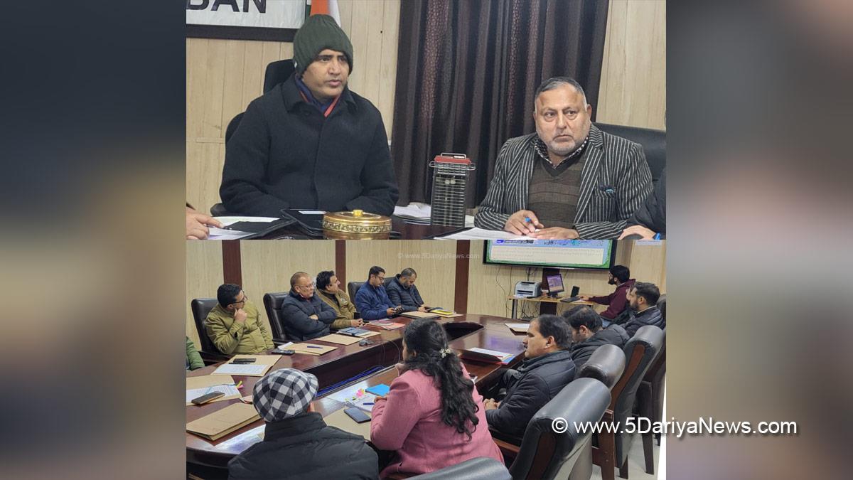 Baseer ul Haq Chowdary, Ramban, Deputy Commissioner Ramban, Kashmir, Jammu And Kashmir, Jammu & Kashmir, District Administration Ramban, District Level Cooperative Development Committee, DLCDC