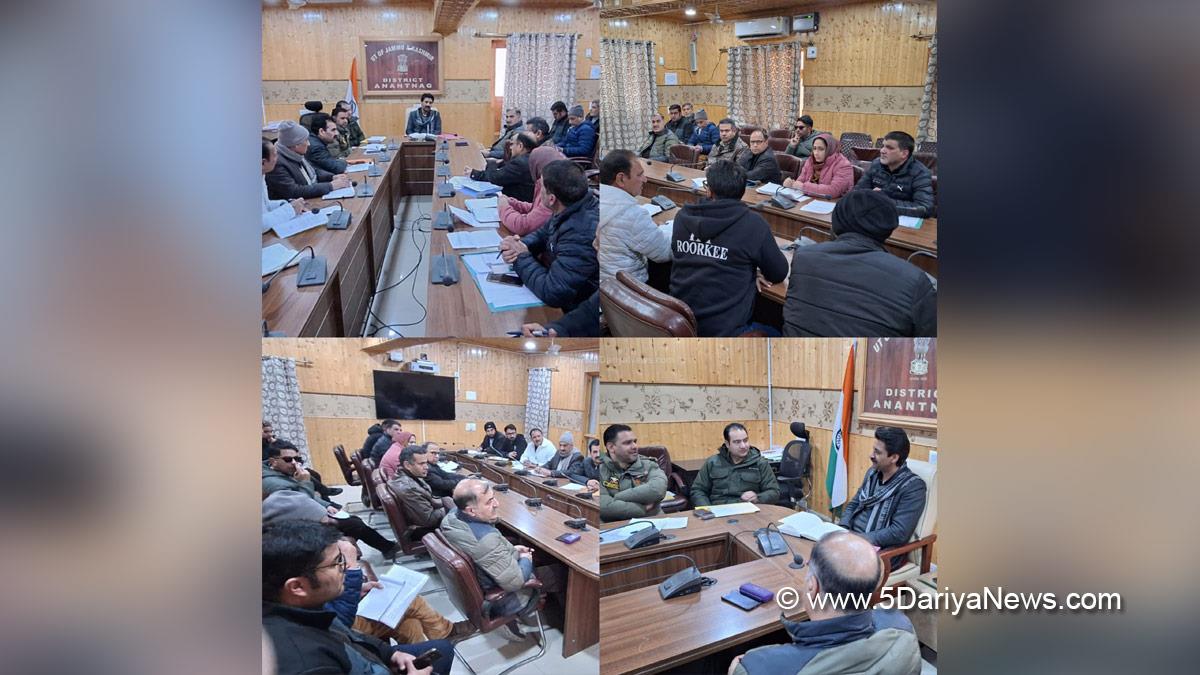 Syeed Fakhrudin Hamid, Anantnag, DDC Anantnag, Deputy Commissioner, S F Hamid, Kashmir, Jammu And Kashmir, Jammu & Kashmir, District Administration Anantnag