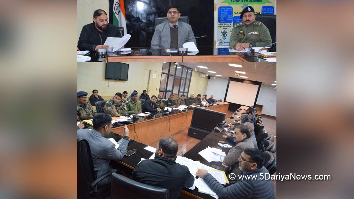 Vikas Kundal, Poonch, Deputy Commissioner Poonch, Kashmir, Jammu And Kashmir, Jammu & Kashmir, District Administration Poonch, District Level Standing Committee, DLSC, Line of Control, LoC