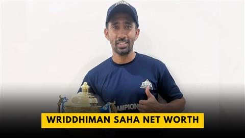 Wriddhiman Saha Net Worth