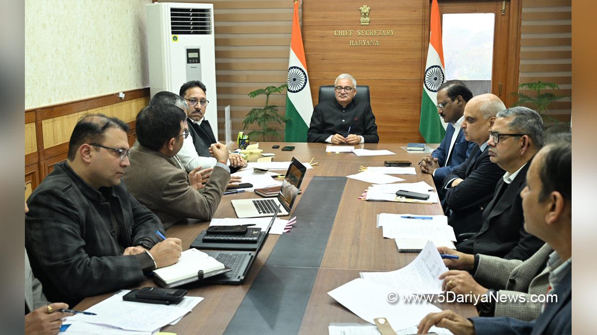 Dr. Vivek Joshi,Chief Secretary Haryana,Haryana Chief Secretary,Haryana