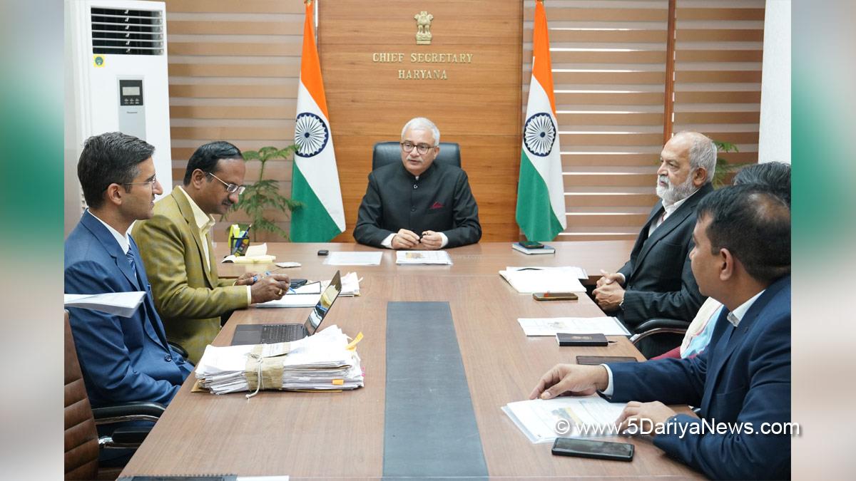 Dr. Vivek Joshi,Chief Secretary Haryana,Haryana Chief Secretary,Haryana  