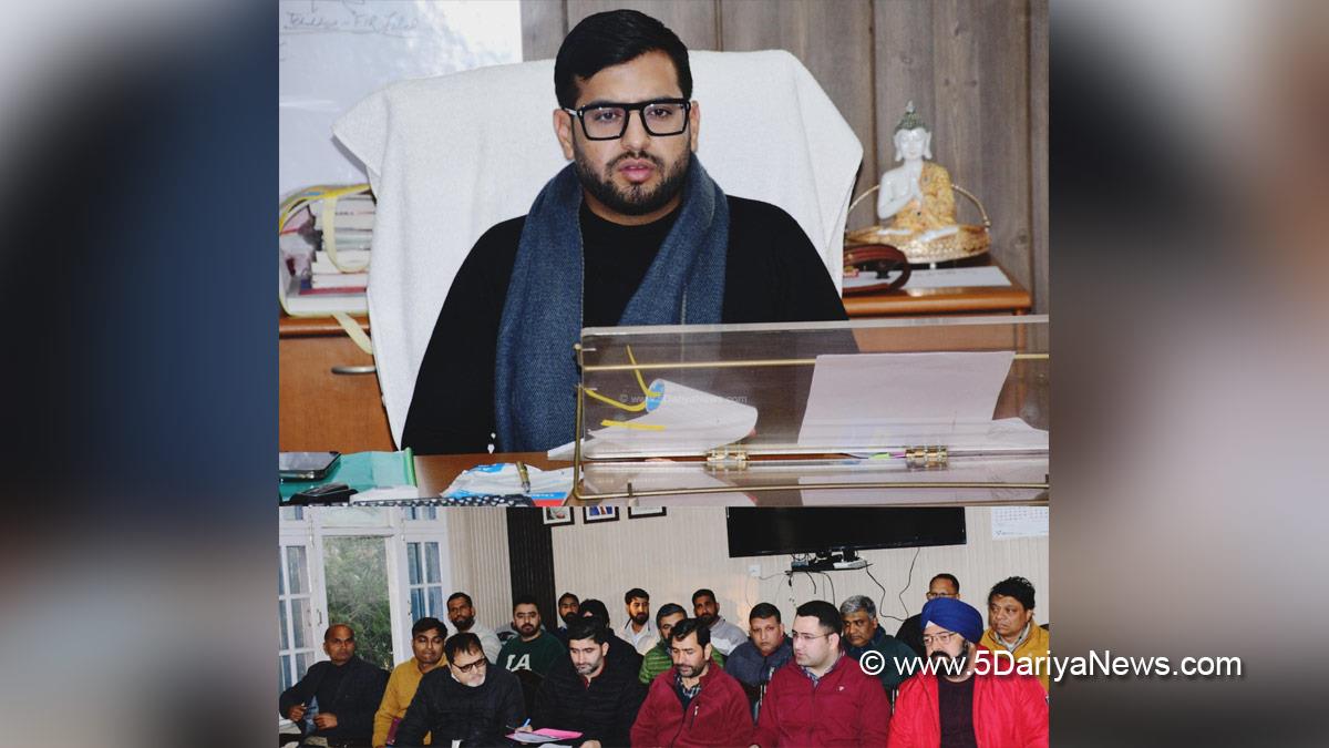 Abhishek Sharma, Rajouri, DDC Rajouri, District Development Commissioner Rajouri, Kashmir, Jammu And Kashmir, Jammu & Kashmir, District Administration Rajouri