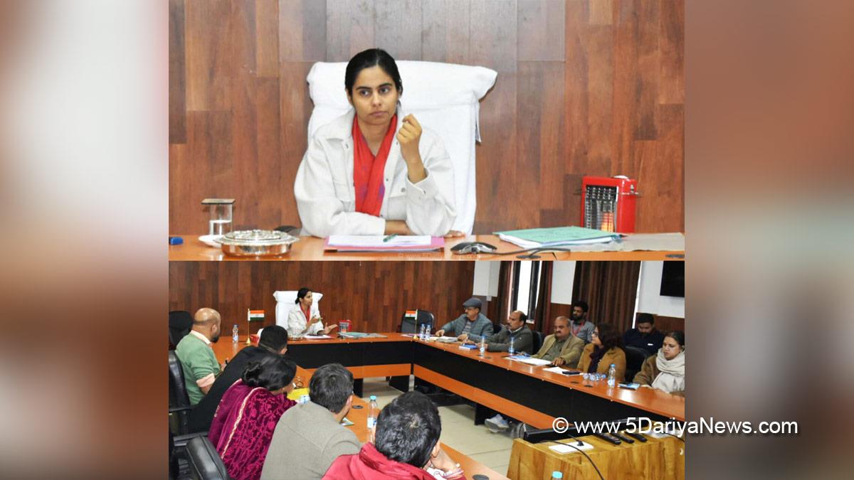 Nidhi Malik, Reasi, Deputy Commissioner Reasi, Kashmir, Jammu And Kashmir, Jammu & Kashmir, District Administration Reasi, National Health Mission, NHM, National Tuberculosis Elimination Program, NTEP