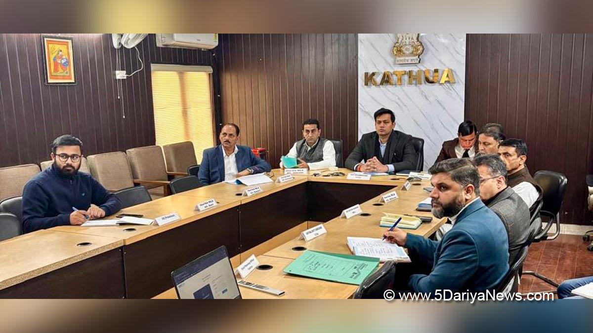 Rakesh Minhas, Dr. Rakesh Minhas, Kathua, DDC Kathua, District Development Commissioner Kathua, Kashmir, Jammu And Kashmir, Jammu & Kashmir, District Administration Kathua