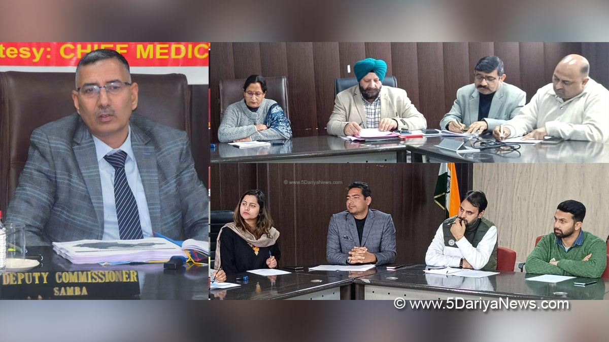 Rajesh Sharma, Rajesh Kumar Sharma, Samba, Deputy Commissioner Samba, Kashmir, Jammu And Kashmir, Jammu & Kashmir, District Administration Samba, Holistic Agriculture Development Programme, HADP