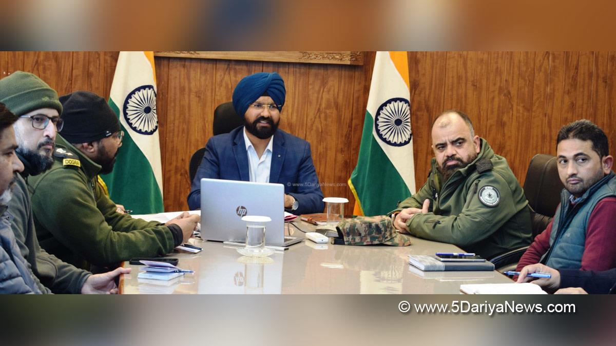 Harvinder Singh, Doda, Deputy Commissioner Doda, Kashmir, Jammu And Kashmir, Jammu & Kashmir, District Administration Doda