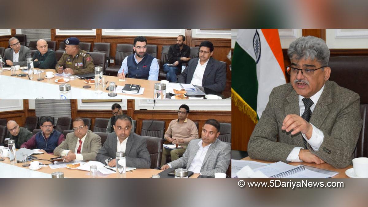 Atal Dulloo, Kashmir, Jammu And Kashmir, Jammu & Kashmir, Chief Secretary Kashmir, Dr Syed Abid Rasheed, Dr. Syed Abid Rasheed Shah, Ramesh Kumar, Jammu, DDC Jammu, Divisional Commissioner Jammu