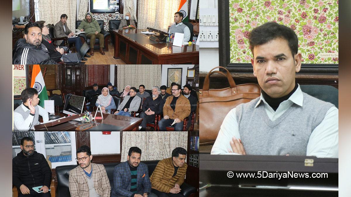 Vijay Kumar Bidhuri, Srinagar, DDC Kashmir, Divisional Commissioner Kashmir, Jammu, Kashmir, Jammu And Kashmir, Jammu & Kashmir, District Administration Srinagar, Khelo India Winter Games, KIWG