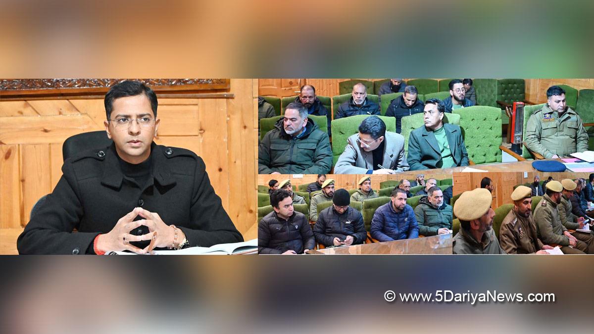 Shishir Gupta, Shopian, DDC Shopian, District Development Commissioner Shopian, Kashmir, Jammu And Kashmir, Jammu & Kashmir, District Administration Shopian