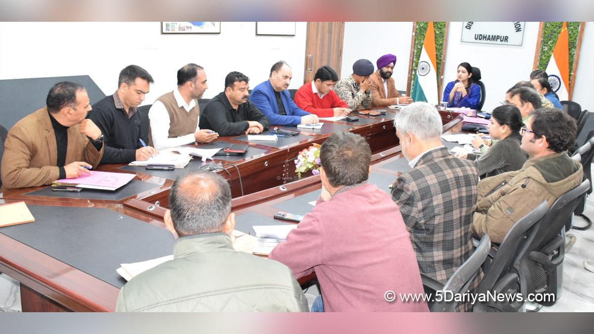 Saloni Rai, Udhampur, DDC Udhampur, District Development Commissioner Udhampur, Kashmir, Jammu And Kashmir, Jammu & Kashmir, District Administration Udhampur