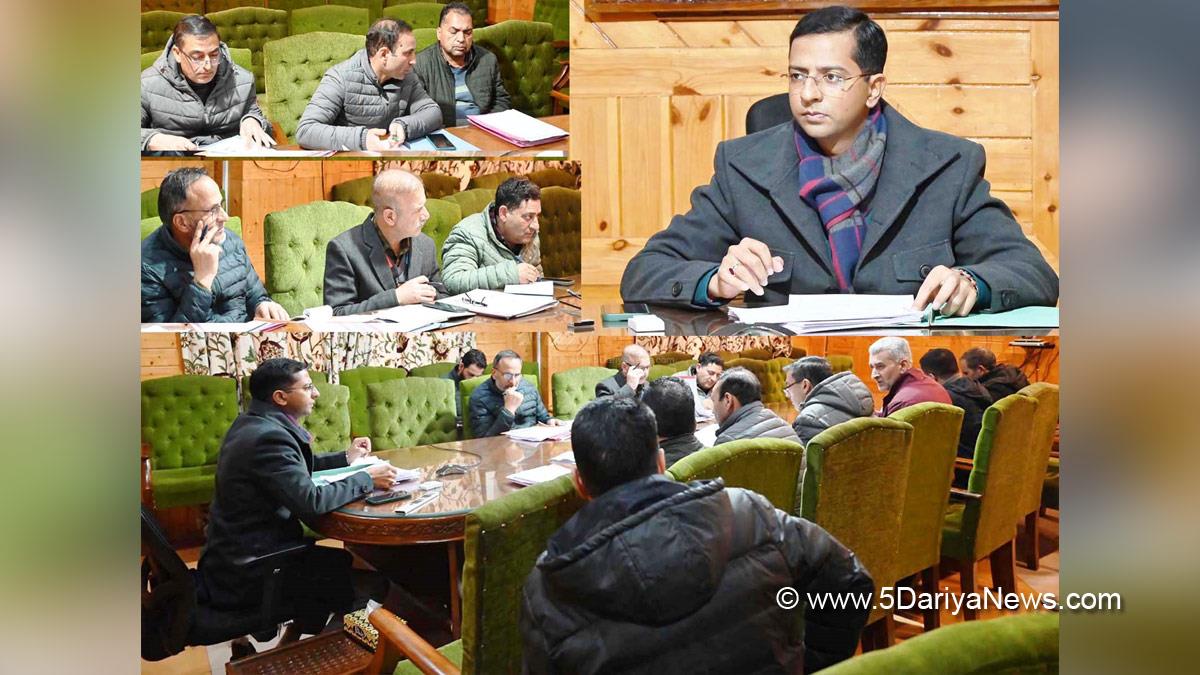 Shishir Gupta, Shopian, DDC Shopian, District Development Commissioner Shopian, Kashmir, Jammu And Kashmir, Jammu & Kashmir, District Administration 