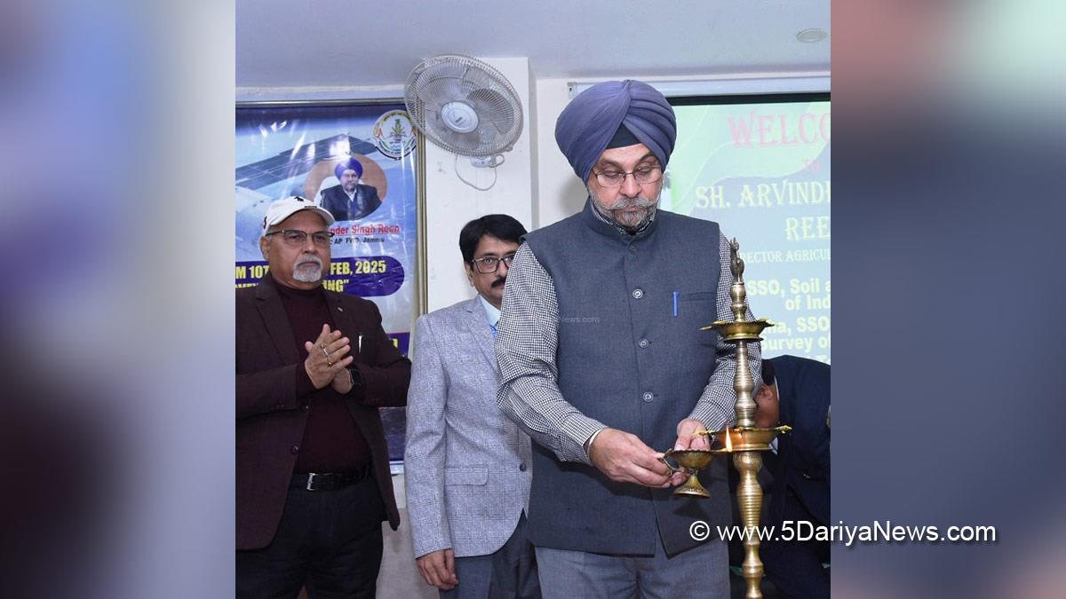 Arvinder Singh Reen, Agriculture, Director Agriculture Jammu, Srinagar, Kashmir, Jammu And Kashmir, Jammu & Kashmir, Kashmir Valley