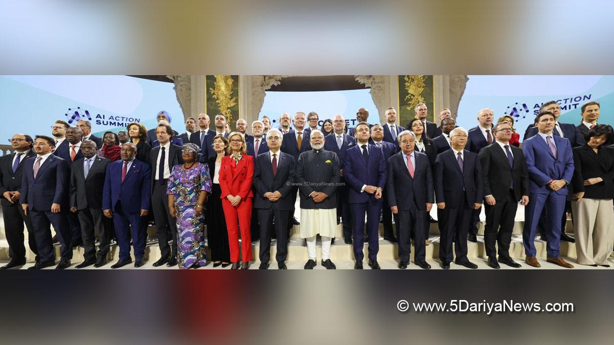 Narendra Modi, Modi, BJP, Bharatiya Janata Party, Prime Minister of India, Prime Minister, Narendra Damodardas Modi, Emmanuel Macron, Paris, AI Action Summit