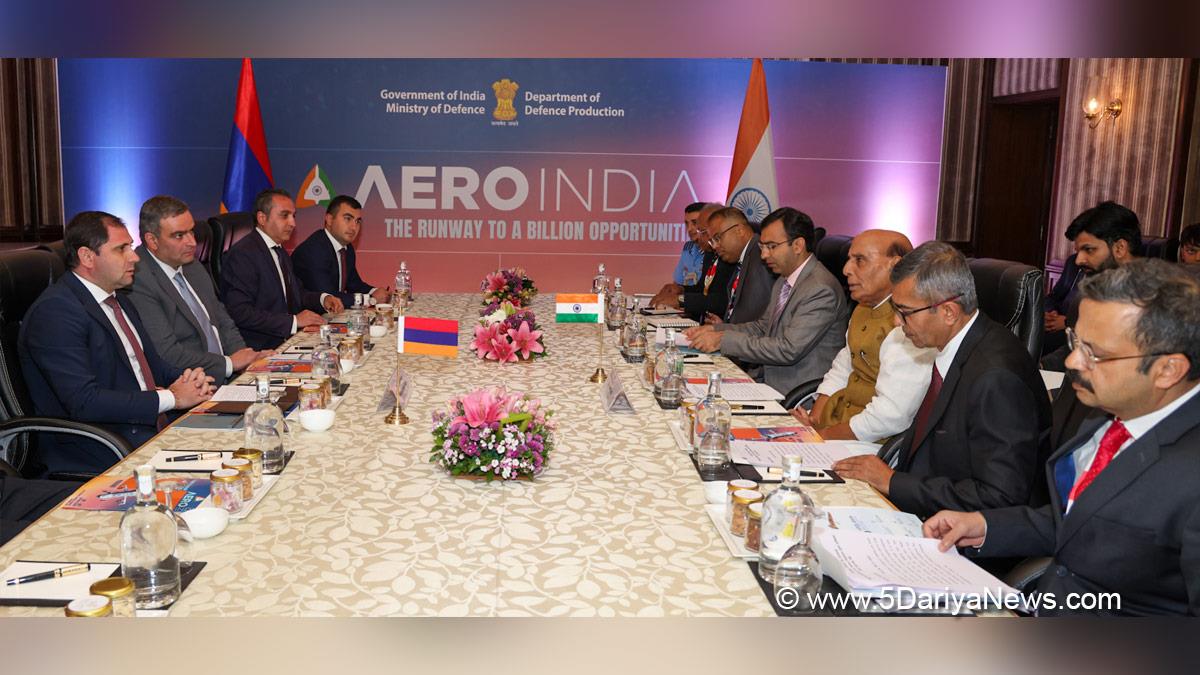 Rajnath Singh, Union Defence Minister, Defence Minister of India, BJP, Bharatiya Janata Party, Aero India, Aero India 2025, Karnataka, Bengaluru