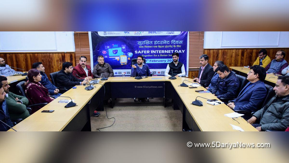 Sachin Kumar Vaishya, Jammu, Sachin Kumar Vaishay, Deputy Commissioner Jammu, Kashmir, Jammu And Kashmir, Jammu & Kashmir, District Administration Jammu, Safer Internet Day, District Headquarters Jammu