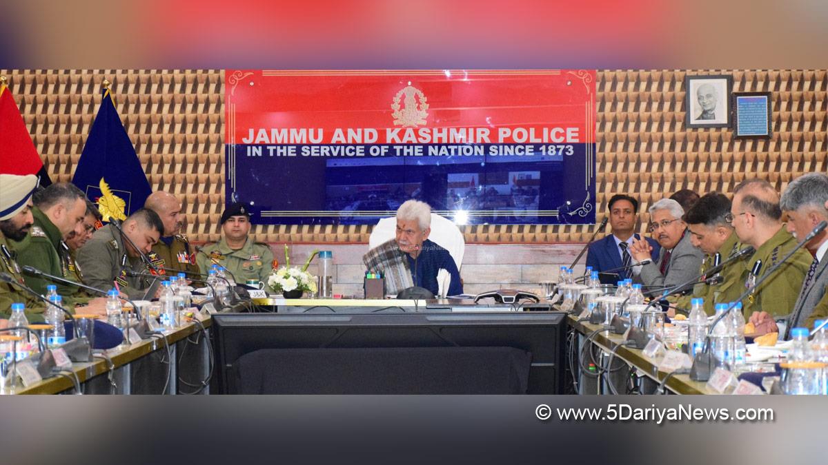 Manoj Sinha, Lieutenant Governor J&K, Raj Bhavan, Jammu, Srinagar, Kashmir, Jammu And Kashmir, Jammu & Kashmir