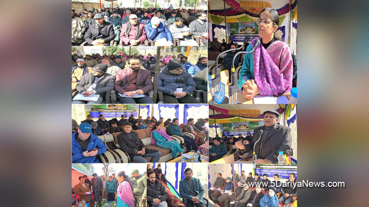 Ayushi Sudan, Kupwara, Deputy Commissioner Kupwara, Kashmir, Jammu And Kashmir, Jammu & Kashmir, District Administration Kupwara, Block Diwas, Jan Abhiyan Camp, Jan Abhiyan, Jan Sunvayi, Jan Abhiyan, Jan Adhikar, Awami Muhim, Jan Abhiyan Program, Mega Block Diwas, Weekly Block Diwas