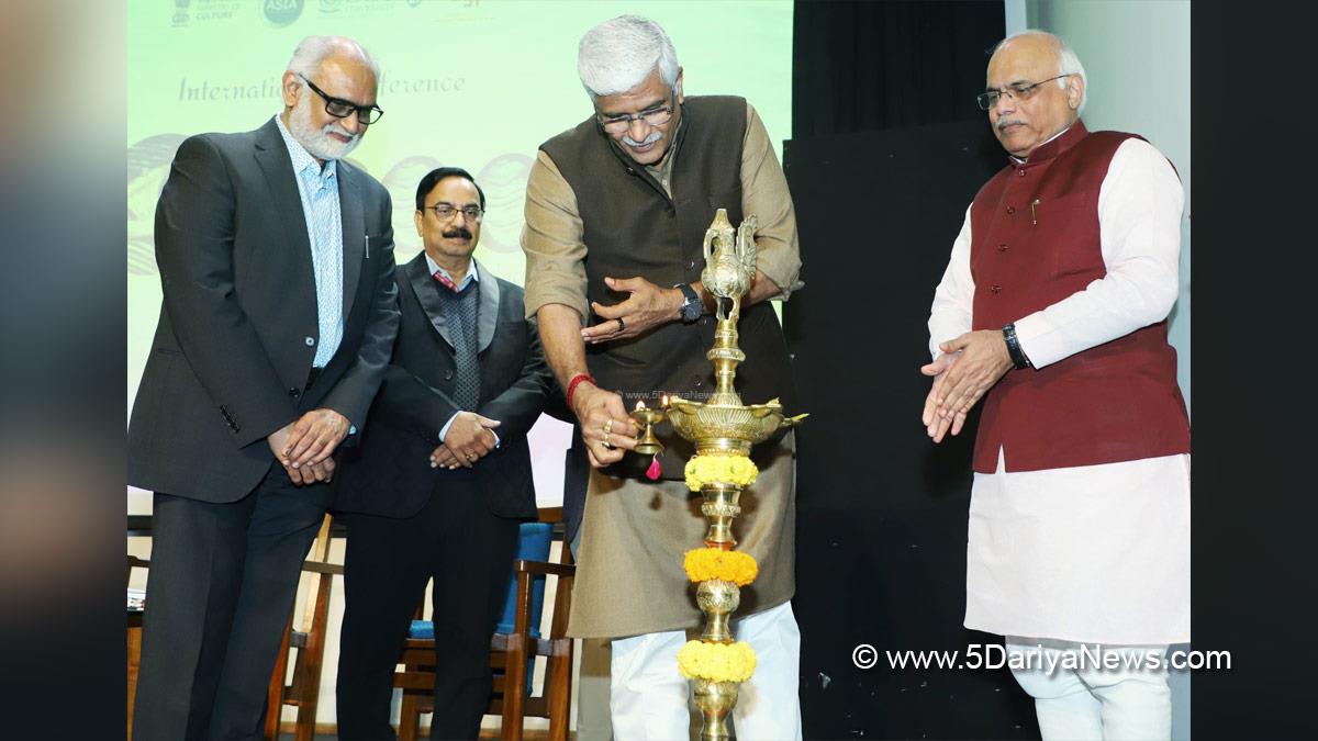 Gajendra Singh Shekhawat, BJP, Bharatiya Janata Party, Union Minister Minister of Culture and Tourism, Indira Gandhi National Centre for the Arts, IGNCA, SGT University, Advanced Study Institute of Asia, ASIA, Dr. Vinay Sahasrabuddhe, Dr. Sachchidanand Joshi, Member Secretary