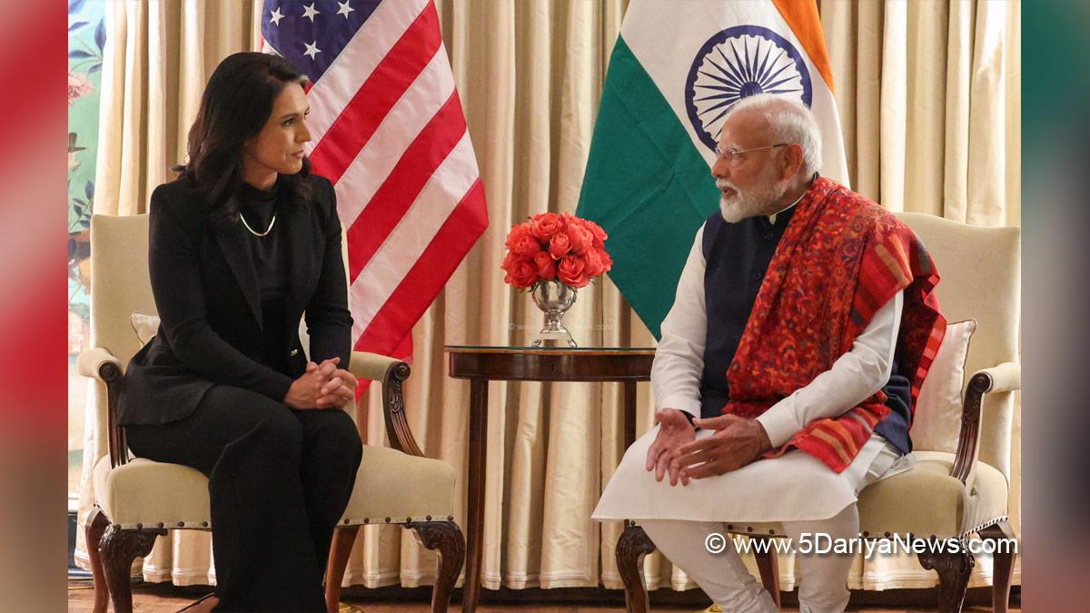 Narendra Modi, Modi, BJP, Bharatiya Janata Party, Prime Minister of India, Prime Minister, Narendra Damodardas Modi, Tulsi Gabbard, US Director of National Intelligence