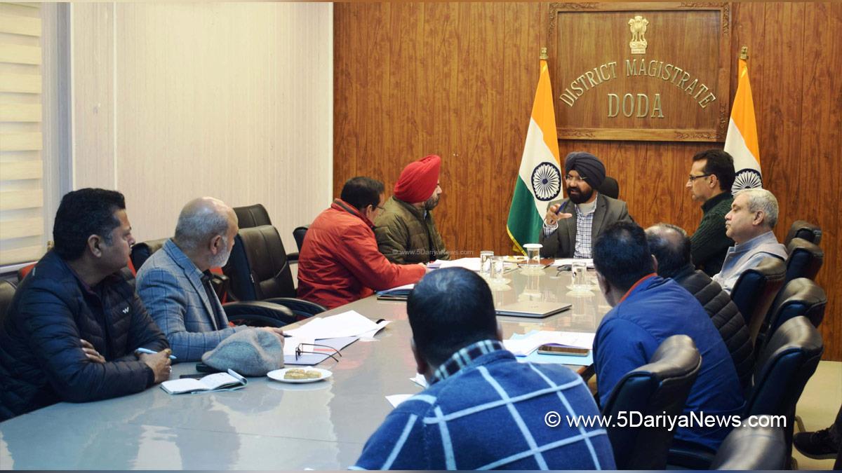 Harvinder Singh, Doda, Deputy Commissioner Doda, Kashmir, Jammu And Kashmir, Jammu & Kashmir, District Administration Doda, Holistic Agriculture Development Programme, HADP