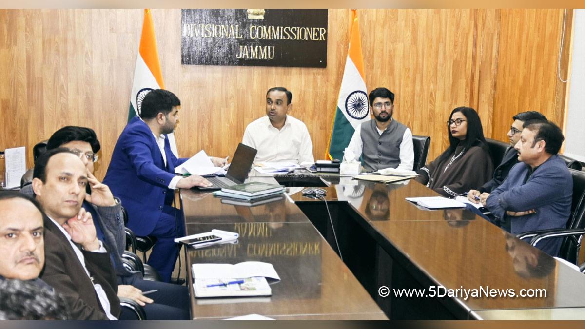 Ramesh Kumar, Jammu, DDC Jammu, Divisional Commissioner Jammu, Kashmir, Jammu And Kashmir, Jammu & Kashmir, District Administration Jammu, Divisional Level Committee, DLC