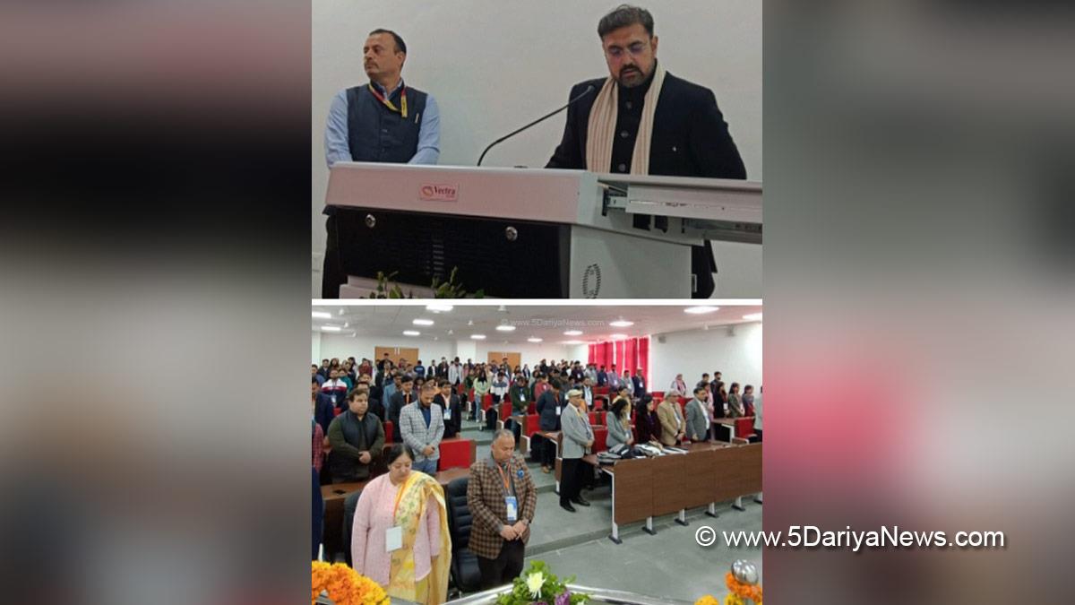 Satish Sharma, Srinagar, Jammu and Kashmir National Conference, National Conference, Kashmir, Jammu And Kashmir, Jammu & Kashmir, SMVDU Katra, SMVDU International Conference