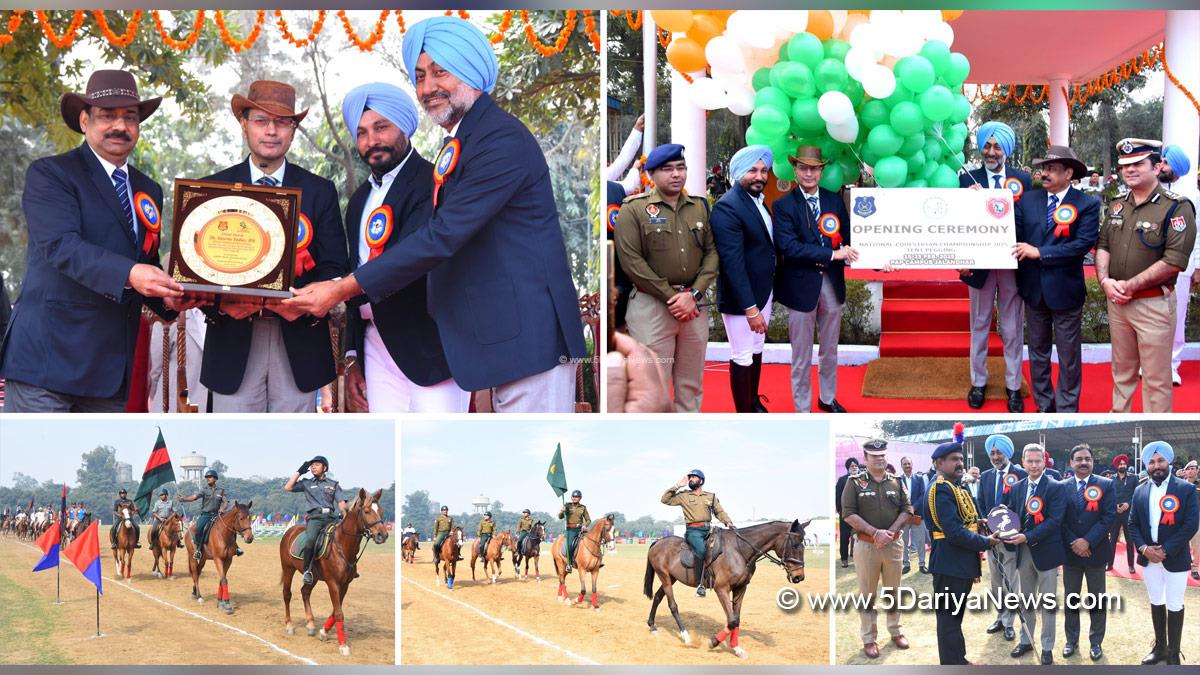 Gaurav Yadav, Punjab Police, Police, Punjab Admin, Director General of Police Punjab, DGP Punjab, National Equestrian Championship-2025, Jalandhar