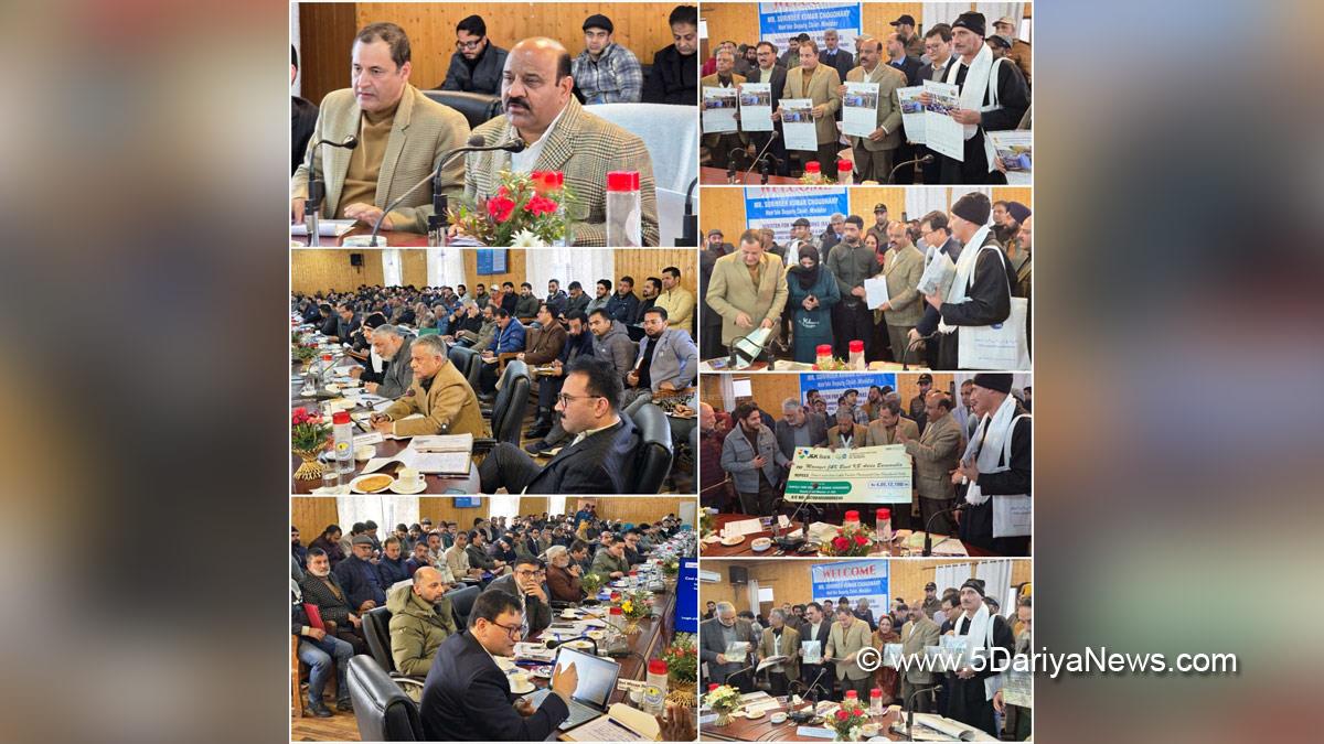 Surinder Kumar Choudhary, Jammu and Kashmir National Conference, National Conference,Javed Ahmad Dar, Minga Sherpa, Baramulla, DDC Baramulla, Deputy Commissioner Baramulla, Kashmir, Jammu And Kashmir, Jammu & Kashmir, District Administration Baramulla