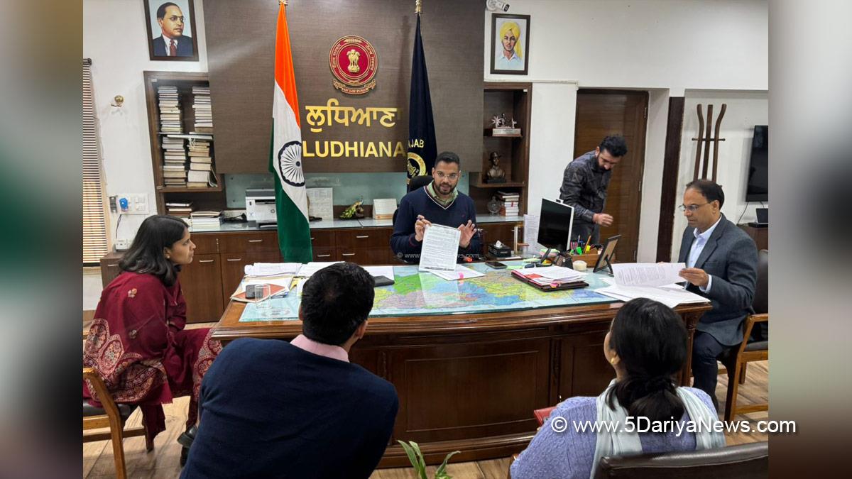 Jitendra Jorwal, DC Ludhiana, Ludhiana, Deputy Commissioner Ludhiana