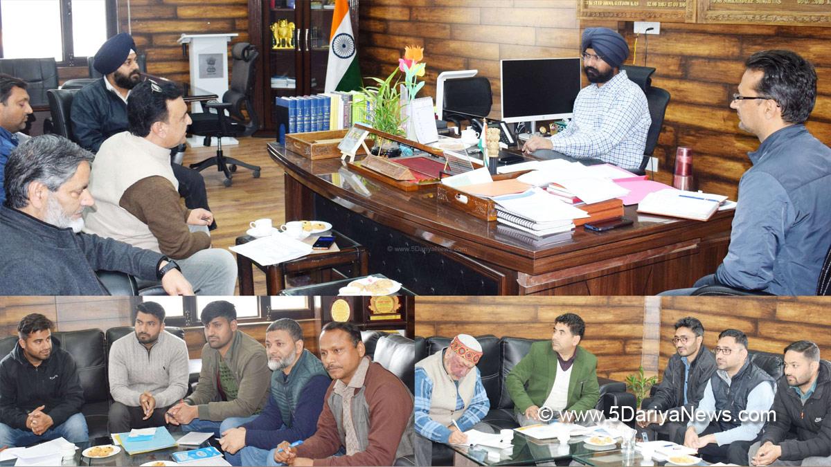 Harvinder Singh, Doda, Deputy Commissioner Doda, Kashmir, Jammu And Kashmir, Jammu & Kashmir, District Administration Doda