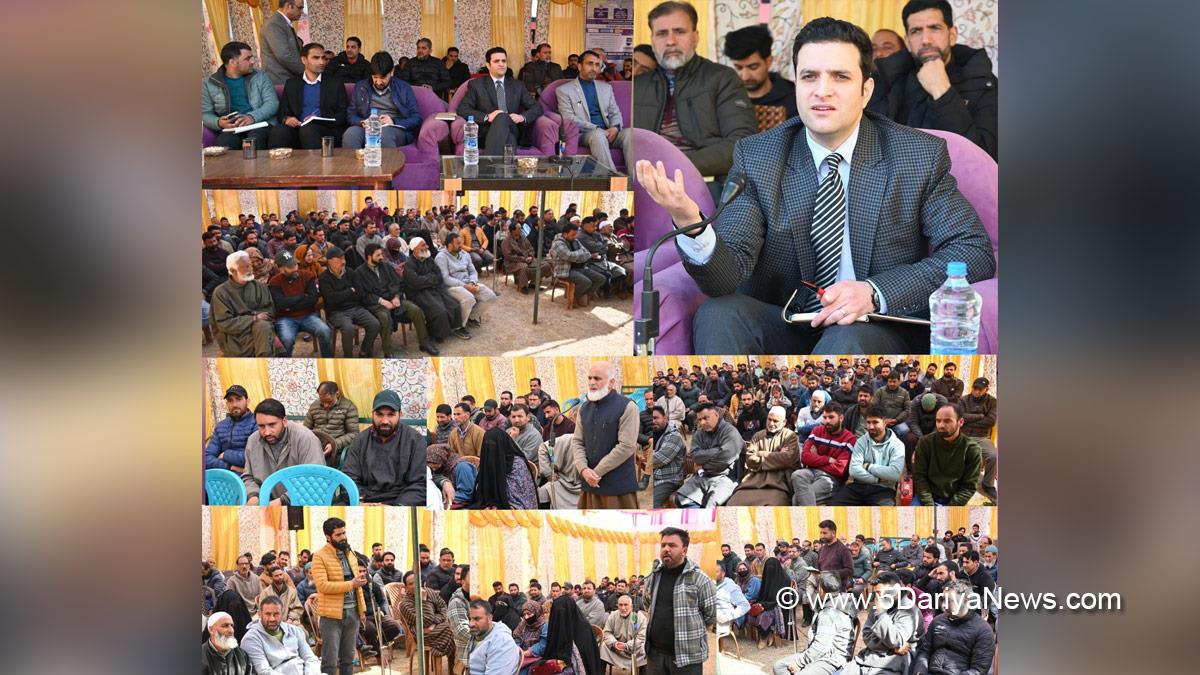 Athar Aamir Khan, Kulgam, Deputy Commissioner Kulgam, Kashmir, Jammu And Kashmir, Jammu & Kashmir, District Administration Kulgam, Block Diwas, Jan Abhiyan Camp, Jan Abhiyan, Jan Sunvayi, Jan Abhiyan, Jan Adhikar, Awami Muhim, Jan Abhiyan Program, Mega Block Diwas, Weekly Block Diwas