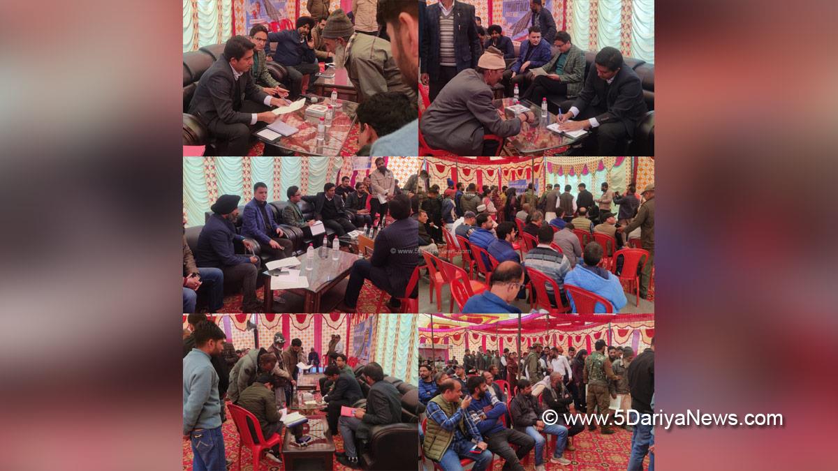 Baseer ul Haq Chowdary, Ramban, Deputy Commissioner Ramban, Kashmir, Jammu And Kashmir, Jammu & Kashmir, District Administration Ramban, Block Diwas, Jan Abhiyan Camp, Jan Abhiyan, Jan Sunvayi, Jan Abhiyan, Jan Adhikar, Awami Muhim, Jan Abhiyan Program, Mega Block Diwas, Weekly Block Diwas