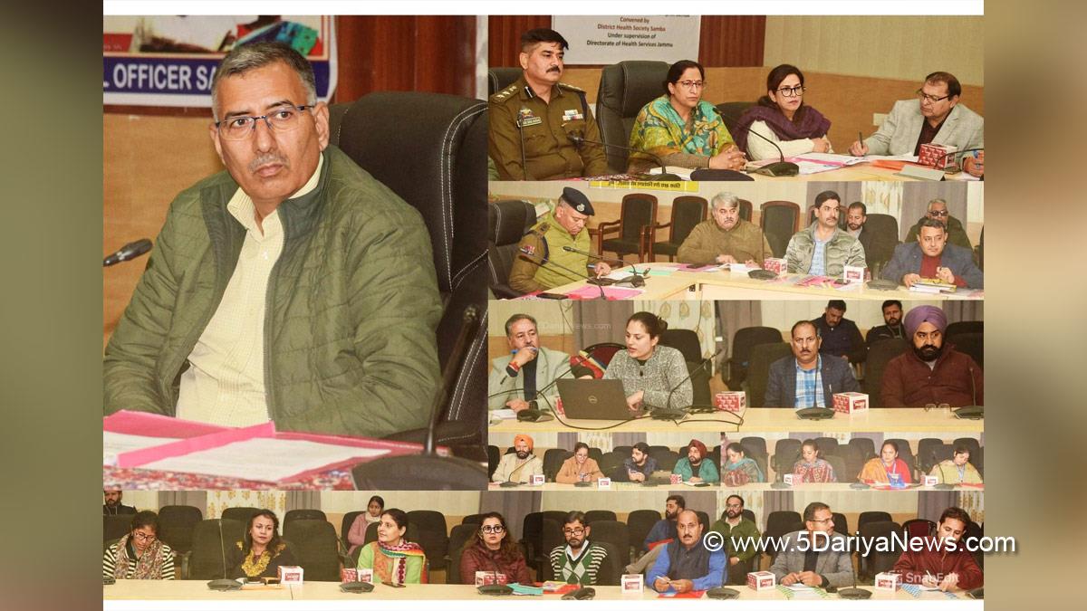 Rajesh Sharma, Rajesh Kumar Sharma, Samba, Deputy Commissioner Samba, Kashmir, Jammu And Kashmir, Jammu & Kashmir, District Administra