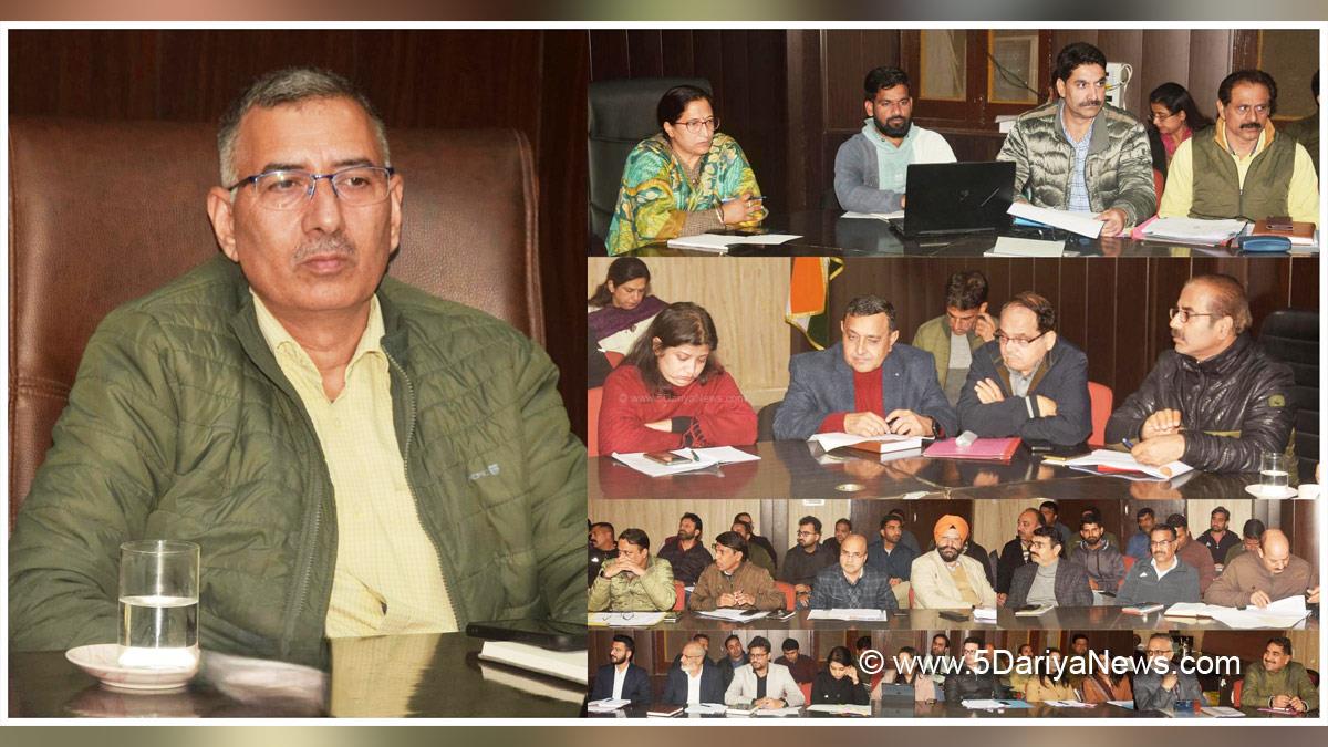 Rajesh Sharma, Rajesh Kumar Sharma, Samba, Deputy Commissioner Samba, Kashmir, Jammu And Kashmir, Jammu & Kashmir, District Administration Samba