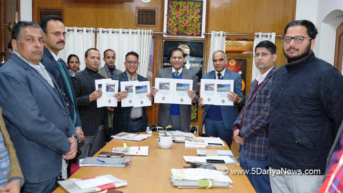 Chief Secretary Himachal Pradesh, Prabodh Saxena, Himachal Pradesh, Shimla, Chief Secretary Himachal