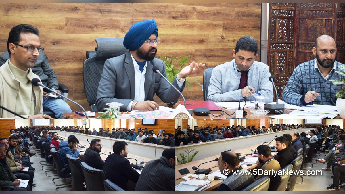 Harvinder Singh, Doda, Deputy Commissioner Doda, Kashmir, Jammu And Kashmir, Jammu & Kashmir, District Administration Doda