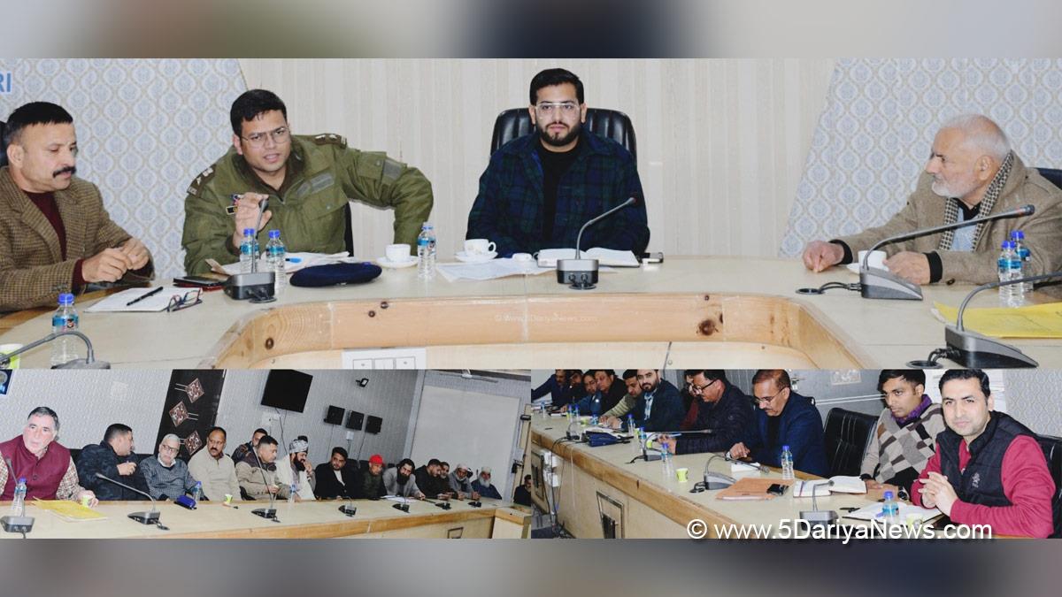 Abhishek Sharma, Rajouri, DDC Rajouri, District Development Commissioner Rajouri, Kashmir, Jammu And Kashmir, Jammu & Kashmir, District Administration Rajouri