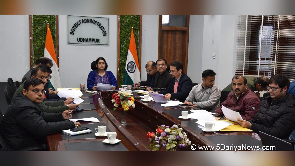 Saloni Rai, Udhampur, DDC Udhampur, District Development Commissioner Udhampur, Kashmir, Jammu And Kashmir, Jammu & Kashmir, District Administration Udhampur, Building Operation Controlling Authority, BOCA