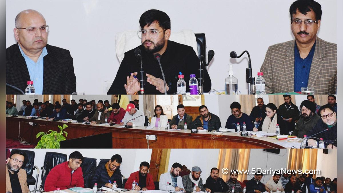 Abhishek Sharma, Rajouri, DDC Rajouri, District Development Commissioner Rajouri, Kashmir, Jammu And Kashmir, Jammu & Kashmir, District Administration Rajouri