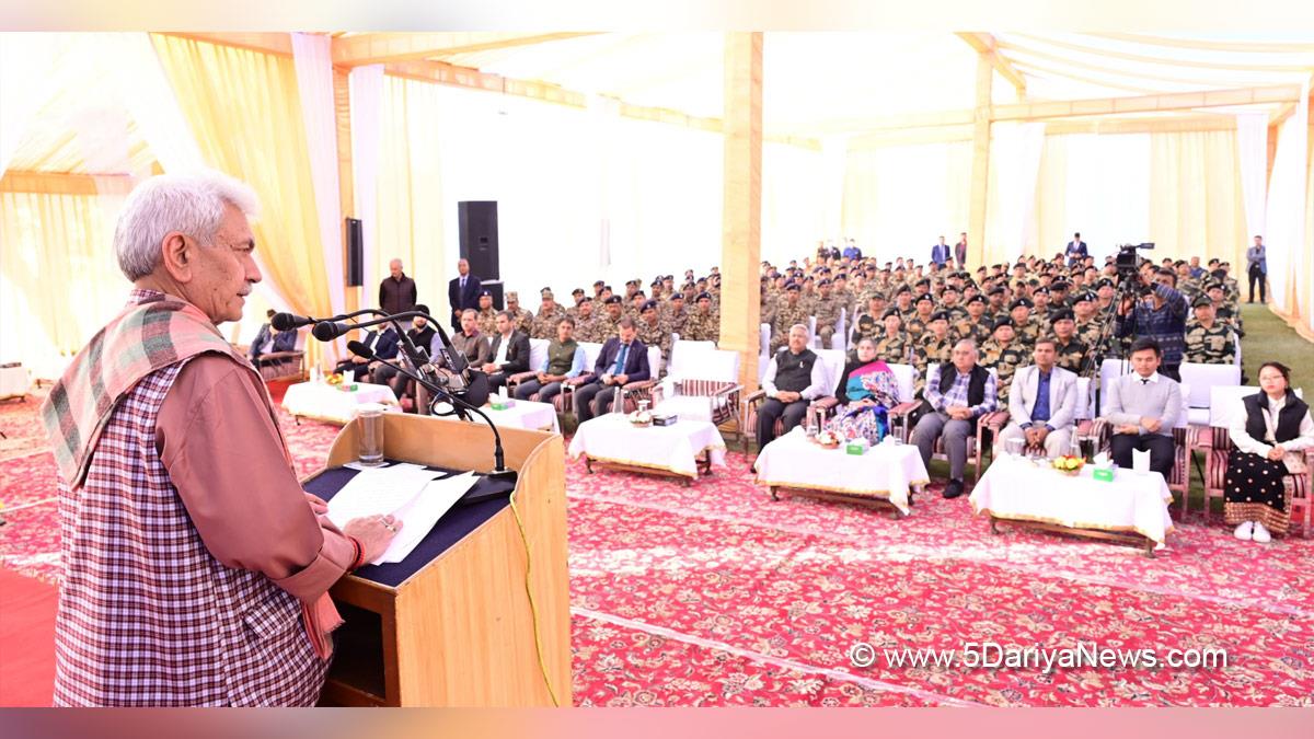 Manoj Sinha, Lieutenant Governor J&K, Raj Bhavan, Jammu, Srinagar, Kashmir, Jammu And Kashmir, Jammu & Kashmir