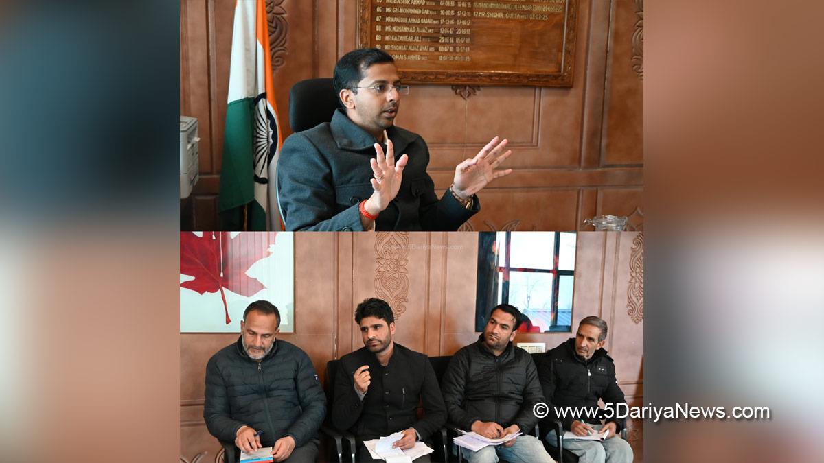 Shishir Gupta, Shopian, DDC Shopian, District Development Commissioner Shopian, Kashmir, Jammu And Kashmir, Jammu & Kashmir, District Administration Shopian