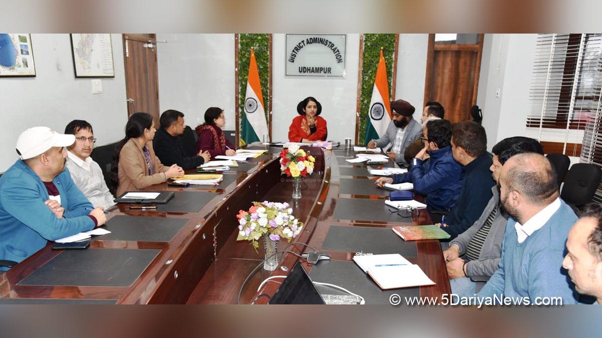 Saloni Rai, Udhampur, DDC Udhampur, District Development Commissioner Udhampur, Kashmir, Jammu And Kashmir, Jammu & Kashmir, District Administration Udhampur