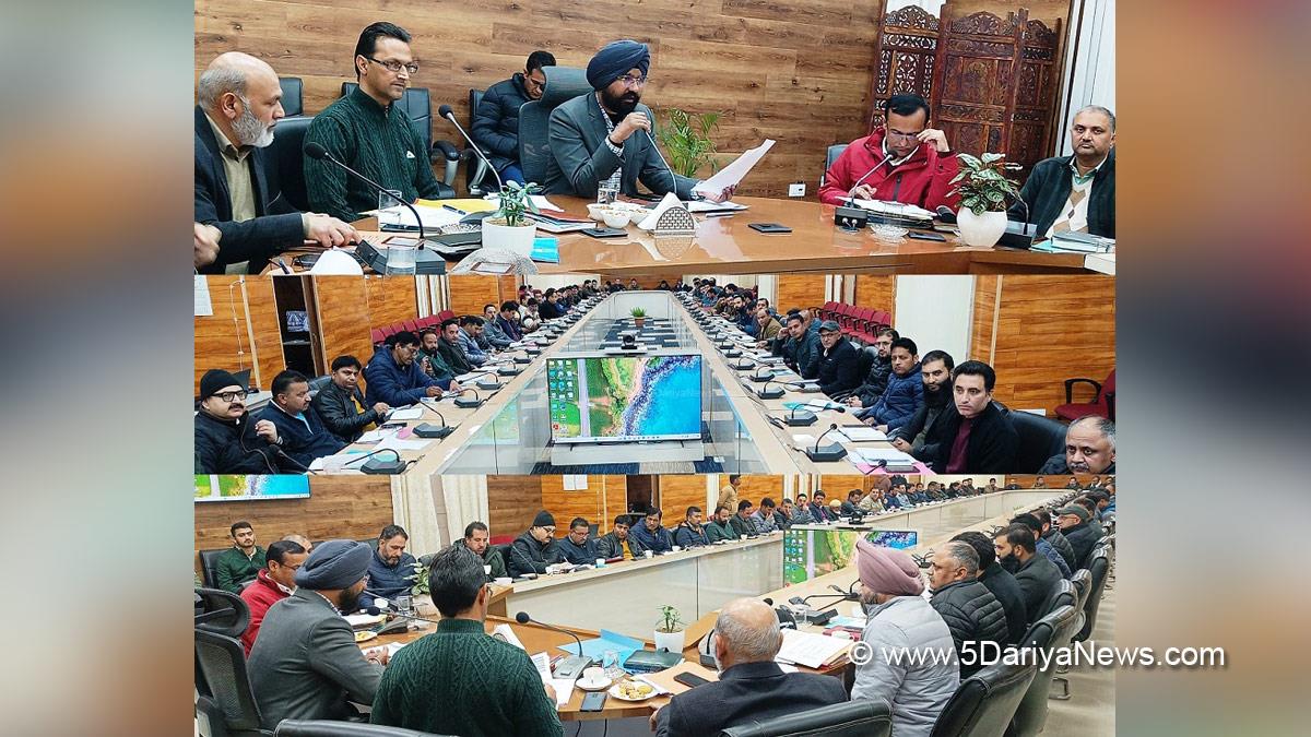 Harvinder Singh, Doda, Deputy Commissioner Doda, Kashmir, Jammu And Kashmir, Jammu & Kashmir, District Administration Doda